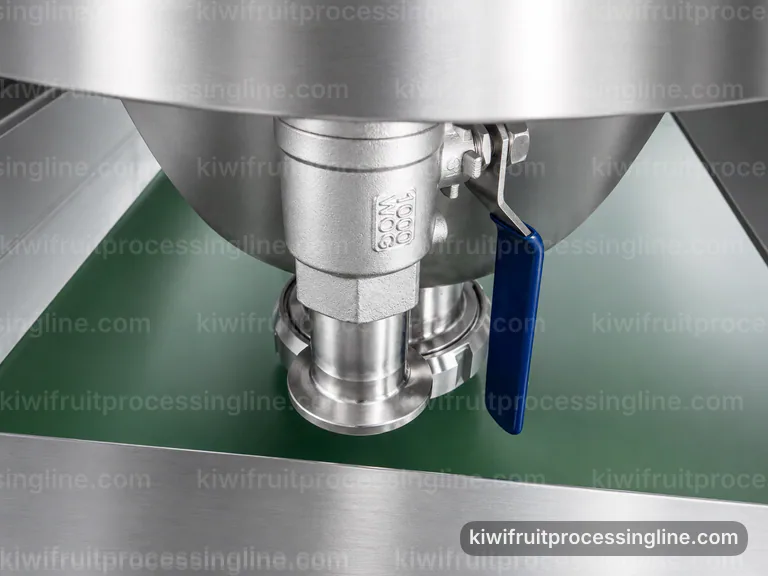 Industrial Kiwifruit Juice And Puree Line: Proposal Requirements Interface industrial kiwifruit juice and puree line, proposal requirements: low shear kiwi pulper connection view